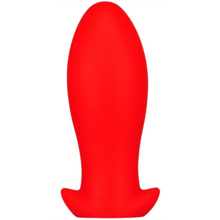 Plug Silicone SAURUS EGG XL 16.5 x 7.3cm Rouge