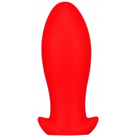 Plug Silicone SAURUS EGG XXL 18.5 x 8.3cm Rouge 2