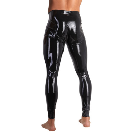 Caleçon long en latex avec Ouverture pénienne