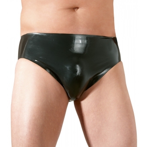 Slip en latex avec Gode 14.5 x 3cm