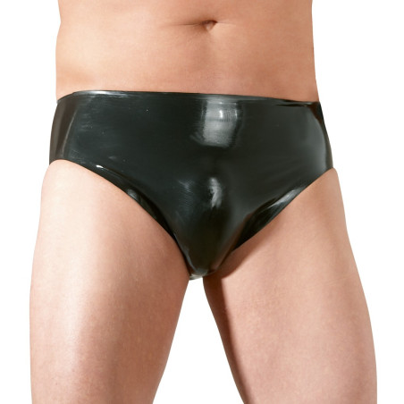 Slip en latex avec Gode 14.5 x 3cm