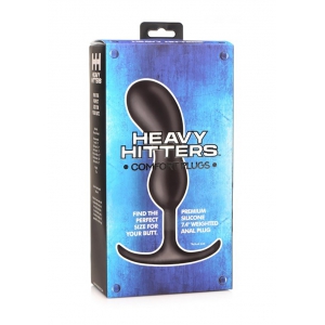 Plug en silicone HITTERS DUO L 17 x 4.6cm | Poids 340g