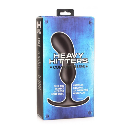 Plug en silicone HITTERS DUO L 17 x 4.6cm | Poids 340g