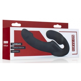 Gode ceinture sans harnais MORGAN 12 x 4cm 2