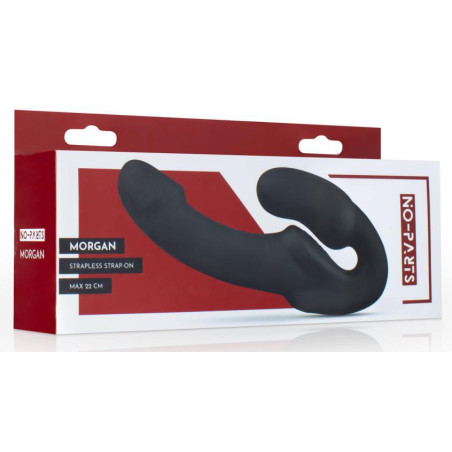 Gode ceinture sans harnais MORGAN 12 x 4cm