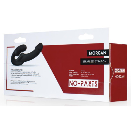 Gode ceinture sans harnais MORGAN 12 x 4cm