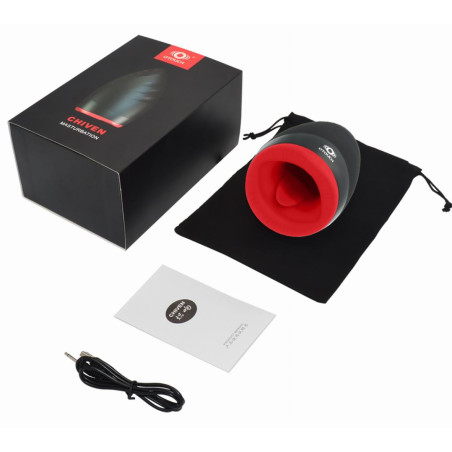 Masturbateur chauffant ORAL CHIVEN 6 Vibrations