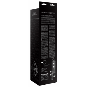 Pompe à pénis DELUXE BEGINNER 23 x 5.5cm Noire
