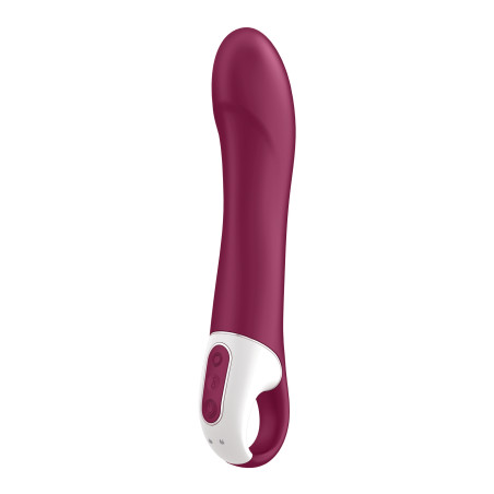 Vibromasseur connecté BIG HEAT Satisfyer 15 x 4cm Mauve