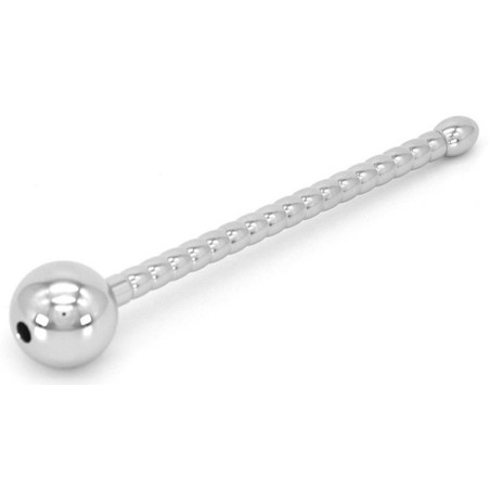 Plug d'urètre percé LONG BALL 10cm