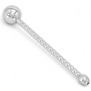 Plug d'urètre percé LONG BALL 10cm