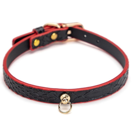Kit BDSM 7 Pièces CAIMAN Noir-Rouge