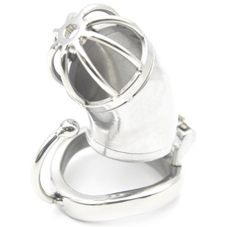 Cage de chasteté en métal HOOK OPEN 7 x 3.3cm