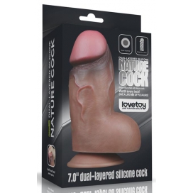 Gode THICKUP Nature Cock 12 x 6.5cm Latino 2