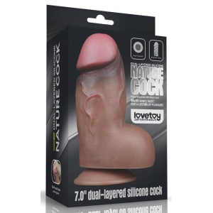 Gode THICKUP Nature Cock 12 x 6.5cm Latino