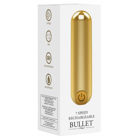 Mini Vibro BULLET UP 7.7 x 2cm Doré