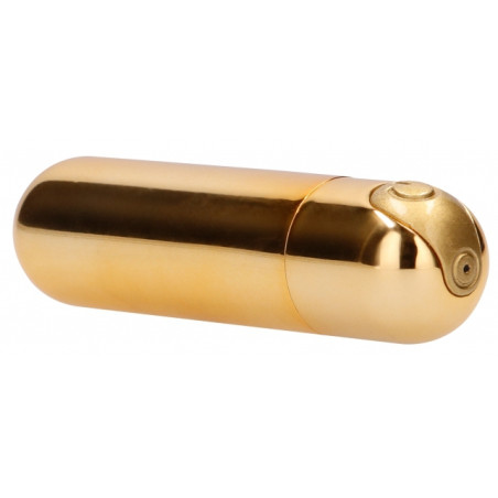 Mini Vibro BULLET UP 7.7 x 2cm Doré