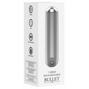 Mini Vibro BULLET UP 7.7 x 2cm Argenté
