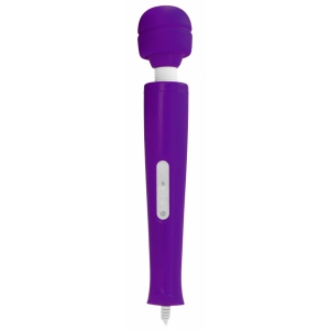 Stimulateur MEGA WAND 32cm - Tête 6cm Violet