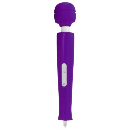 Stimulateur MEGA WAND 32cm - Tête 6cm Violet