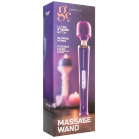 Stimulateur MEGA WAND 32cm - Tête 6cm Violet 2