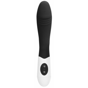 Vibro RIBBED VIBRATOR 12 x 3.7cm Noir