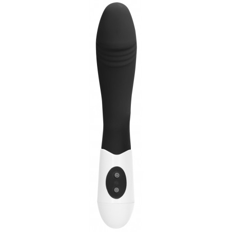 Vibro RIBBED VIBRATOR 12 x 3.7cm Noir