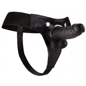 Gode ceinture REALISTIC STRAP-ON 16 x 4cm