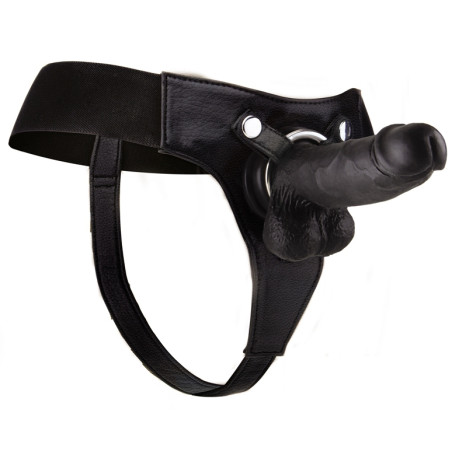 Gode ceinture REALISTIC STRAP-ON 16 x 4cm