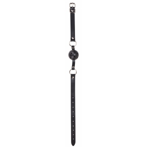 Bâillon boule GAG STRAP Noir