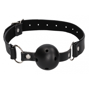 Bâillon boule GAG STRAP Noir
