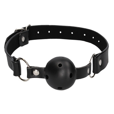 Bâillon boule GAG STRAP Noir