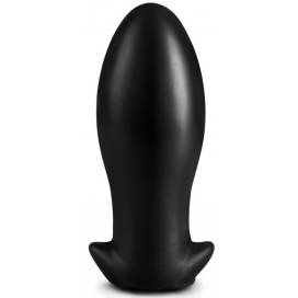 Plug Silicone SAURUS EGG XXXL 19 x 9.3cm Noir 2