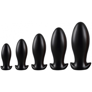 Plug DRAKAR EGG M 12 x 5.3cm Noir