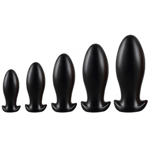 Plug DRAKAR EGG XL 16.5 x 7.3cm Noir