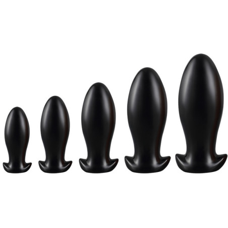 Plug DRAKAR EGG XL 16.5 x 7.3cm Noir