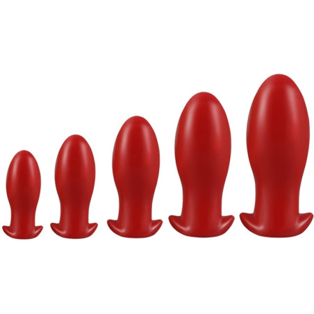 Plug DRAKAR EGG S 10 x 4.5cm Rouge