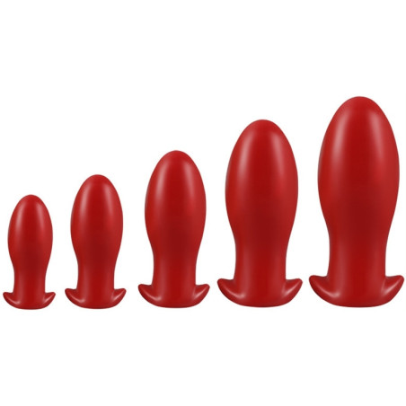 Plug DRAKAR EGG M 12 x 5.3cm Rouge