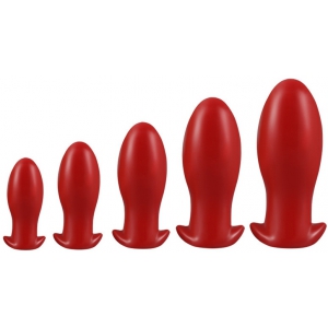 Plug DRAKAR EGG L 14 x 6.3cm Rouge