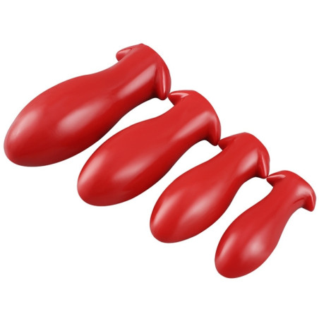 Plug DRAKAR EGG S 10 x 4.5cm Rouge