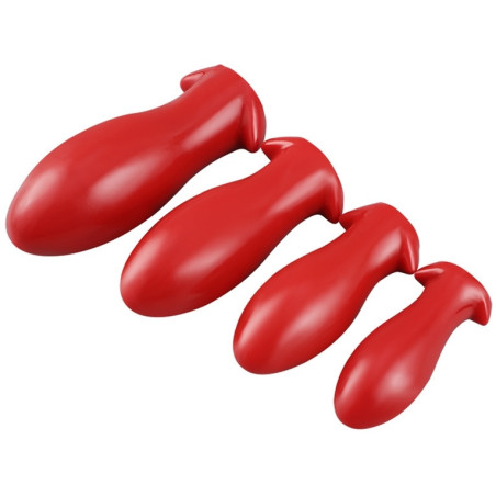 Plug DRAKAR EGG L 14 x 6.3cm Rouge