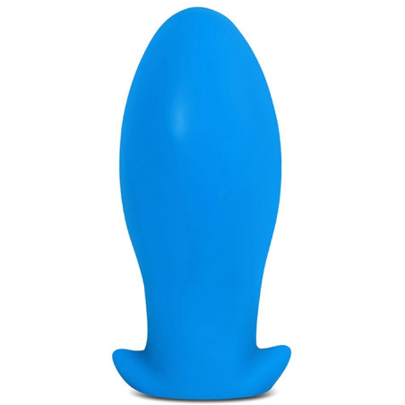 Plug Silicone SAURUS EGG XL 16.5 x 7.3cm Bleu