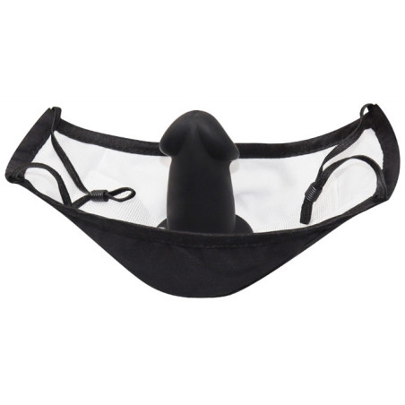 Masque avec Bâillon Gode 7 x 4cm
