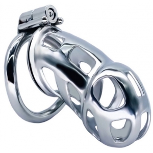 Cage de chastéte en métal COBRA STEEL 10 x 3.7cm