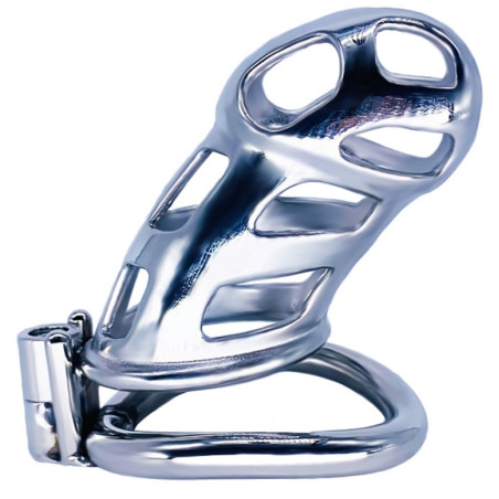 Cage de chastéte en métal COBRA STEEL 10 x 3.7cm