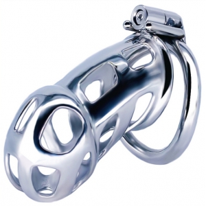 Cage de chastéte en métal COBRA STEEL 10 x 3.7cm