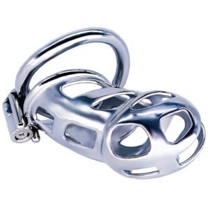 Cage de chastéte en métal COBRA STEEL 10 x 3.7cm