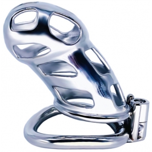 Cage de chastéte en métal COBRA STEEL 10 x 3.7cm