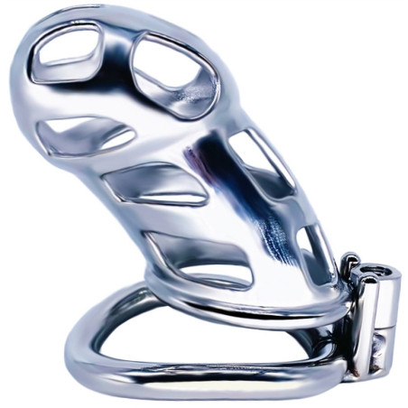 Cage de chastéte en métal COBRA STEEL 10 x 3.7cm