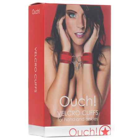 Menottes SCRATCH Rouges